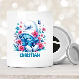 Скарбничка Smurf #1 Керамічна - Фото 1