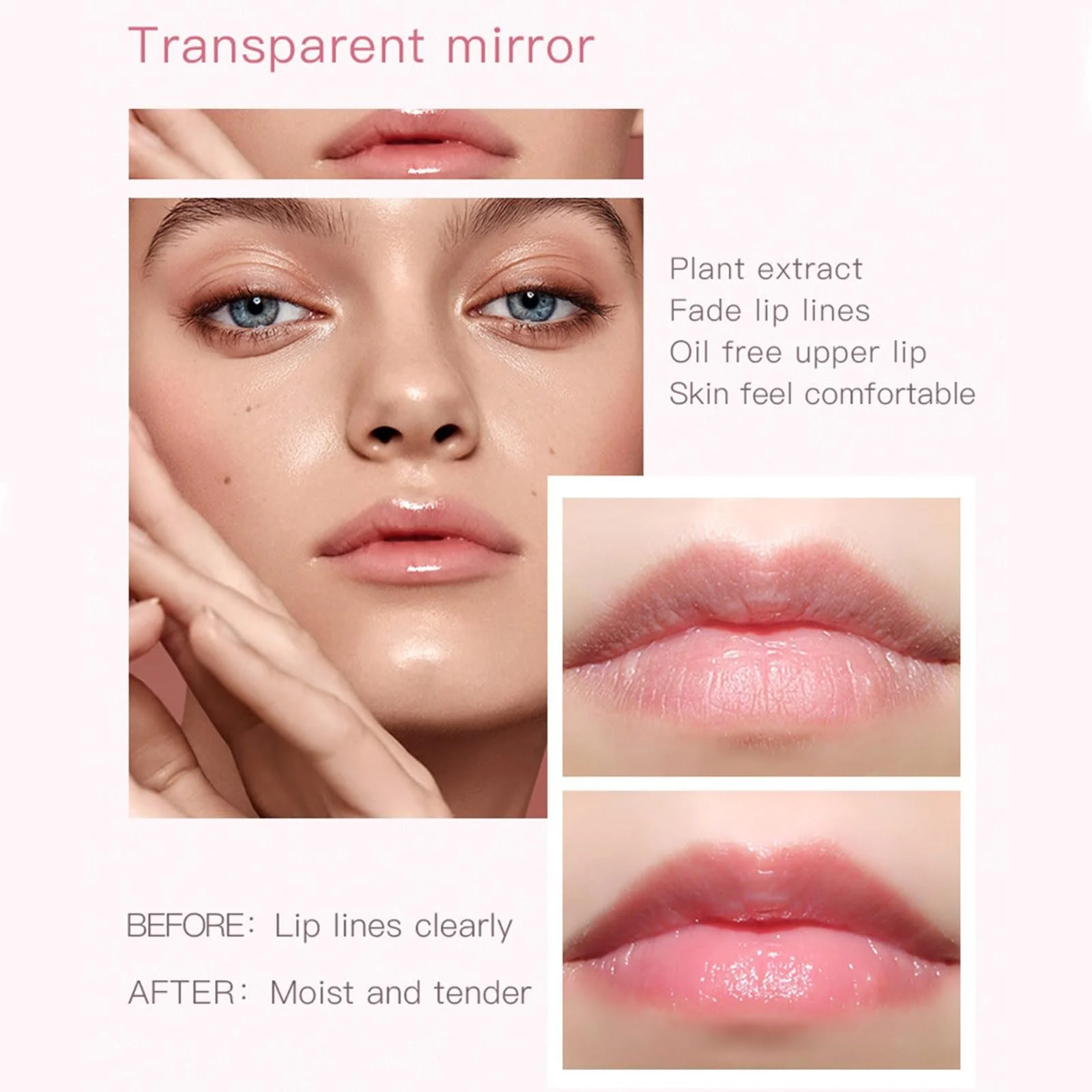 Блиск для губ Fruity Strawberry Flavour Зволожуючий Прозорий, фото №3 Блиск для губ Fruity Strawberry Flavour Зволожуючий Прозорий, фото №3