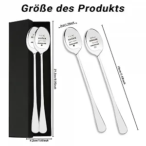 Ложка для новоселья Brand Series Model Длинная ложка synthetic.ua - Фото 1