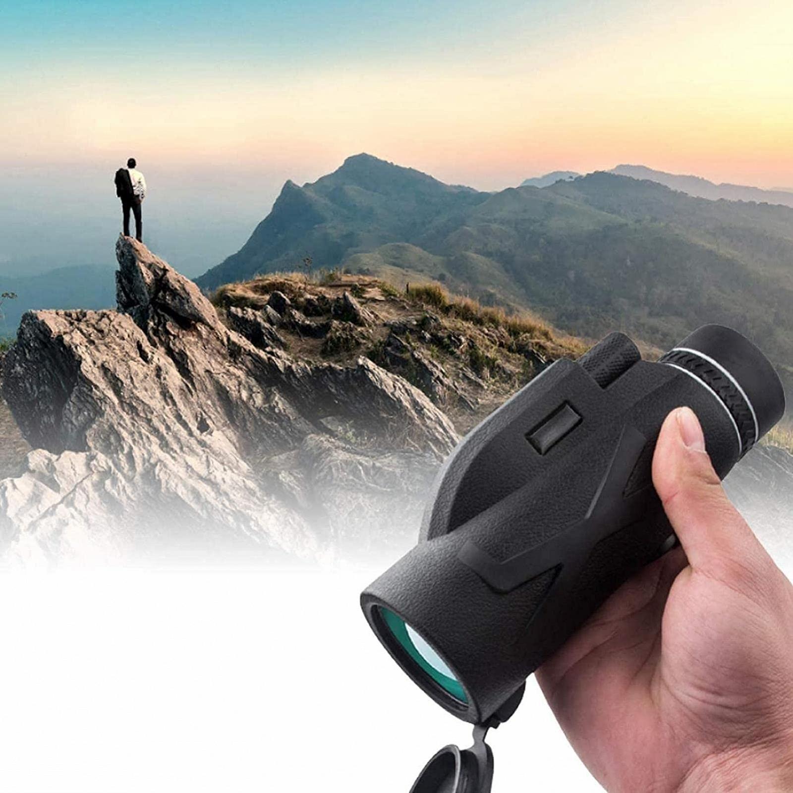 Монокуляр-телескоп 40x60 HD водонепроникний з тримачем для штатива, фото №6