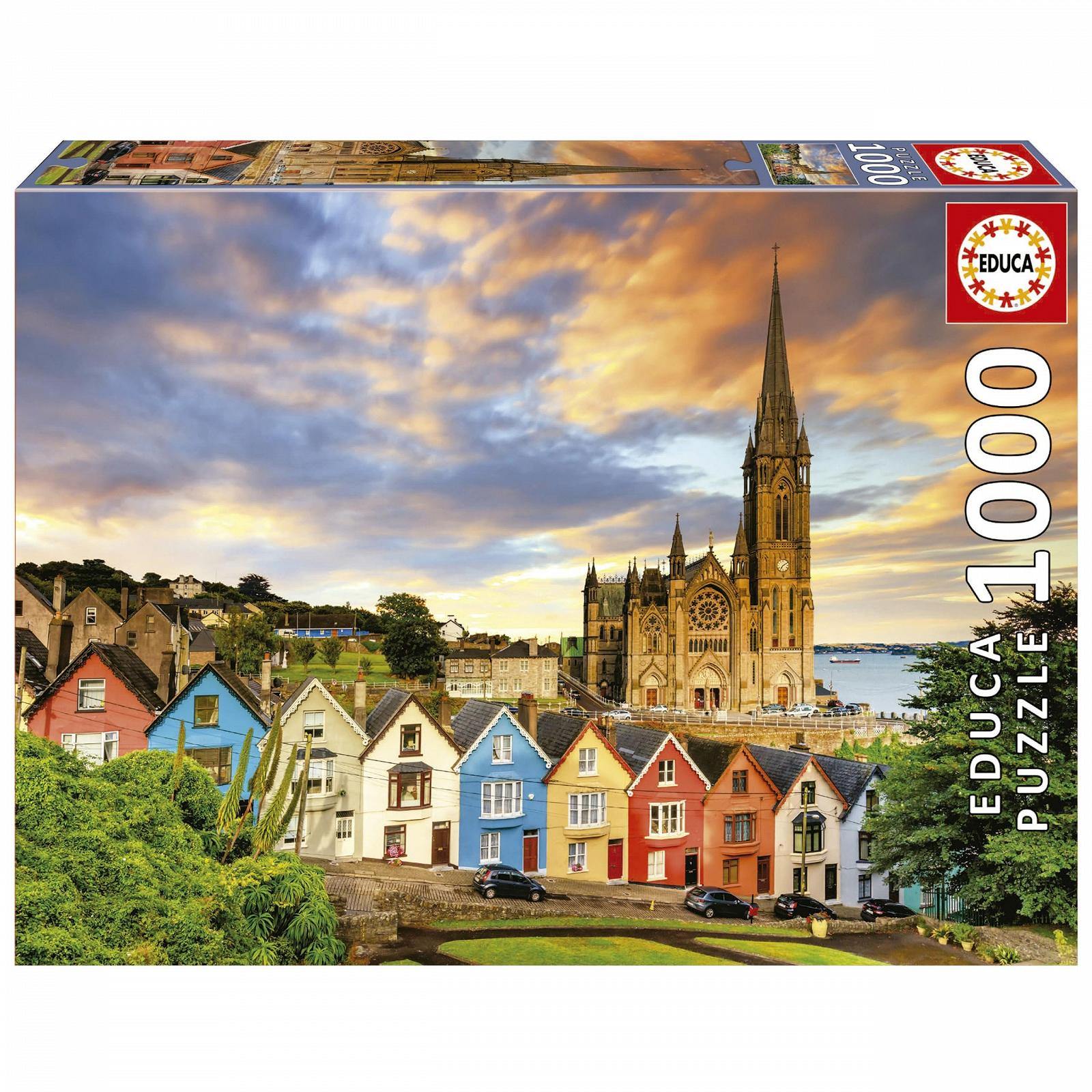 Пазл Educa Cobh Cathedral Ireland 1000 элементов (68 x 48 см) с клеем 19927, фото №1