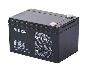 Vision Акумуляторна батарея CP 12V 12Ah - Фото 1