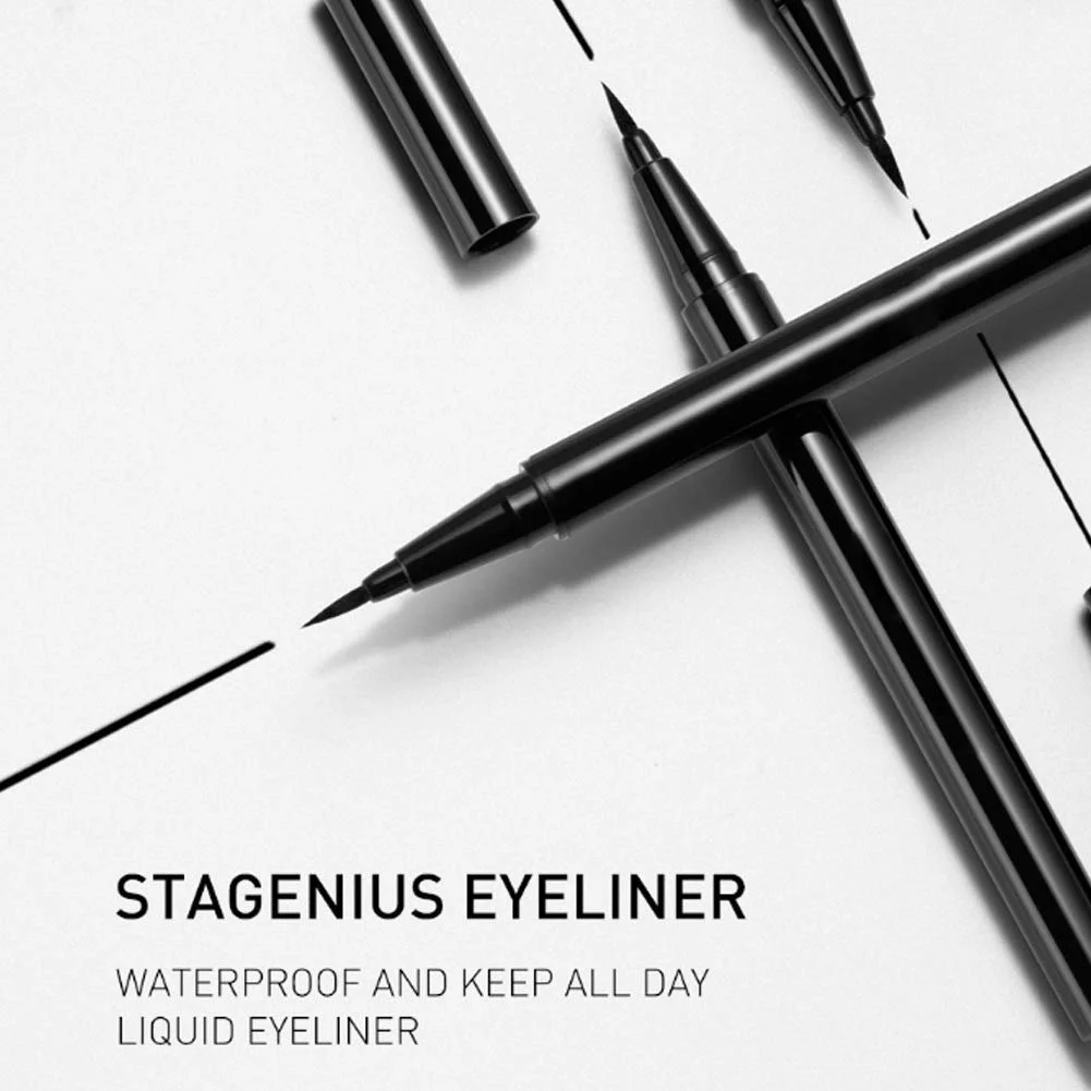 Підводка для очей Рідка Чорний, Стійка, Швидковисихаюча, фото №2 Підводка для очей Рідка Чорний, Стійка, Швидковисихаюча, фото №2