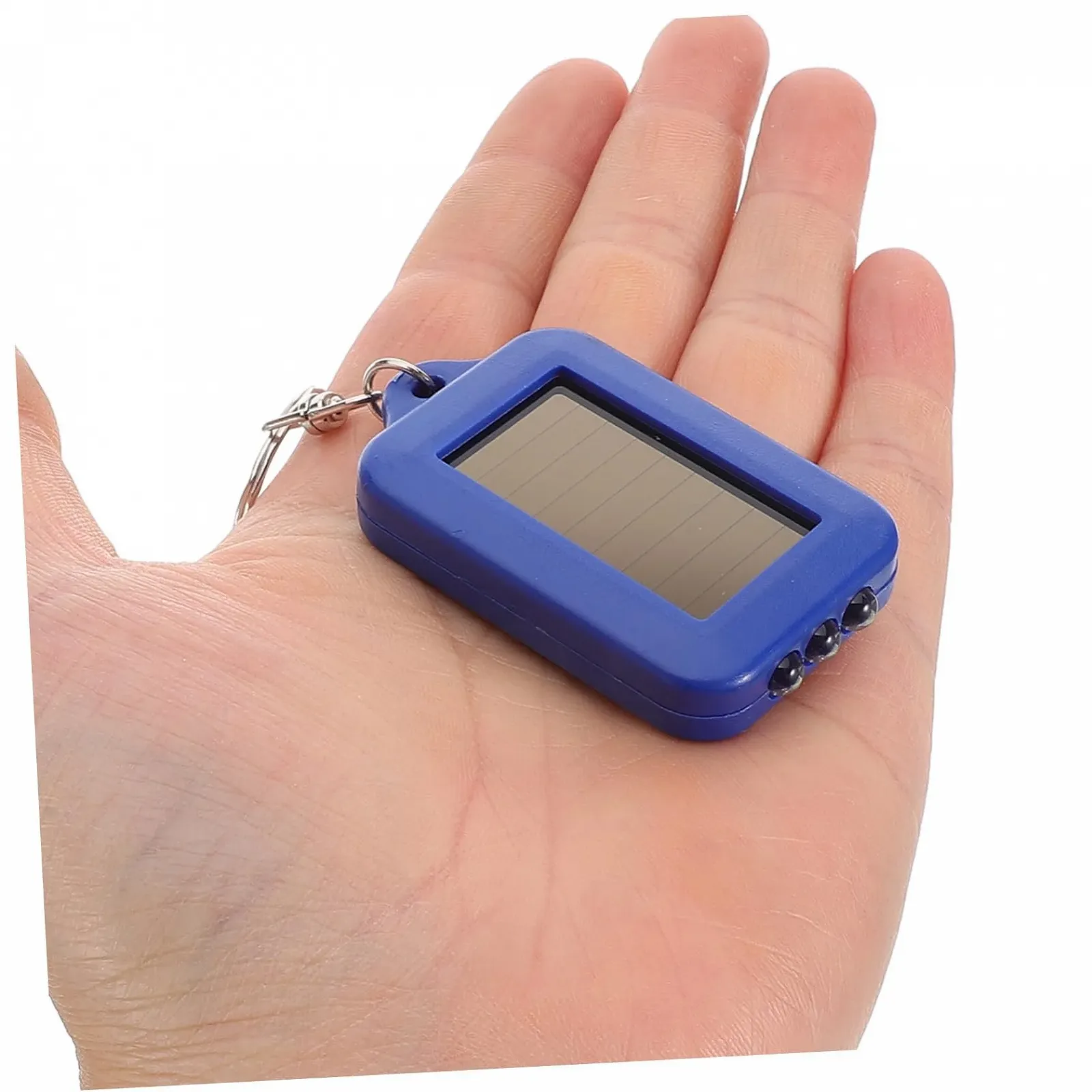 Фонарик Yardwe 5 шт. Солнечный фонарик на солнечной батарее Брелок с фонариком LED фонарик Кемпинговый фонарик LED Брелок Синий, фото №4 Фонарик Yardwe 5 шт. Солнечный фонарик на солнечной батарее Брелок с фонариком LED фонарик Кемпинговый фонарик LED Брелок Синий, фото №4