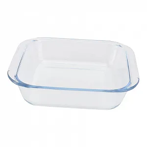 Противень для выпечки Стеклянный квадратный термостойкий - Фото 1