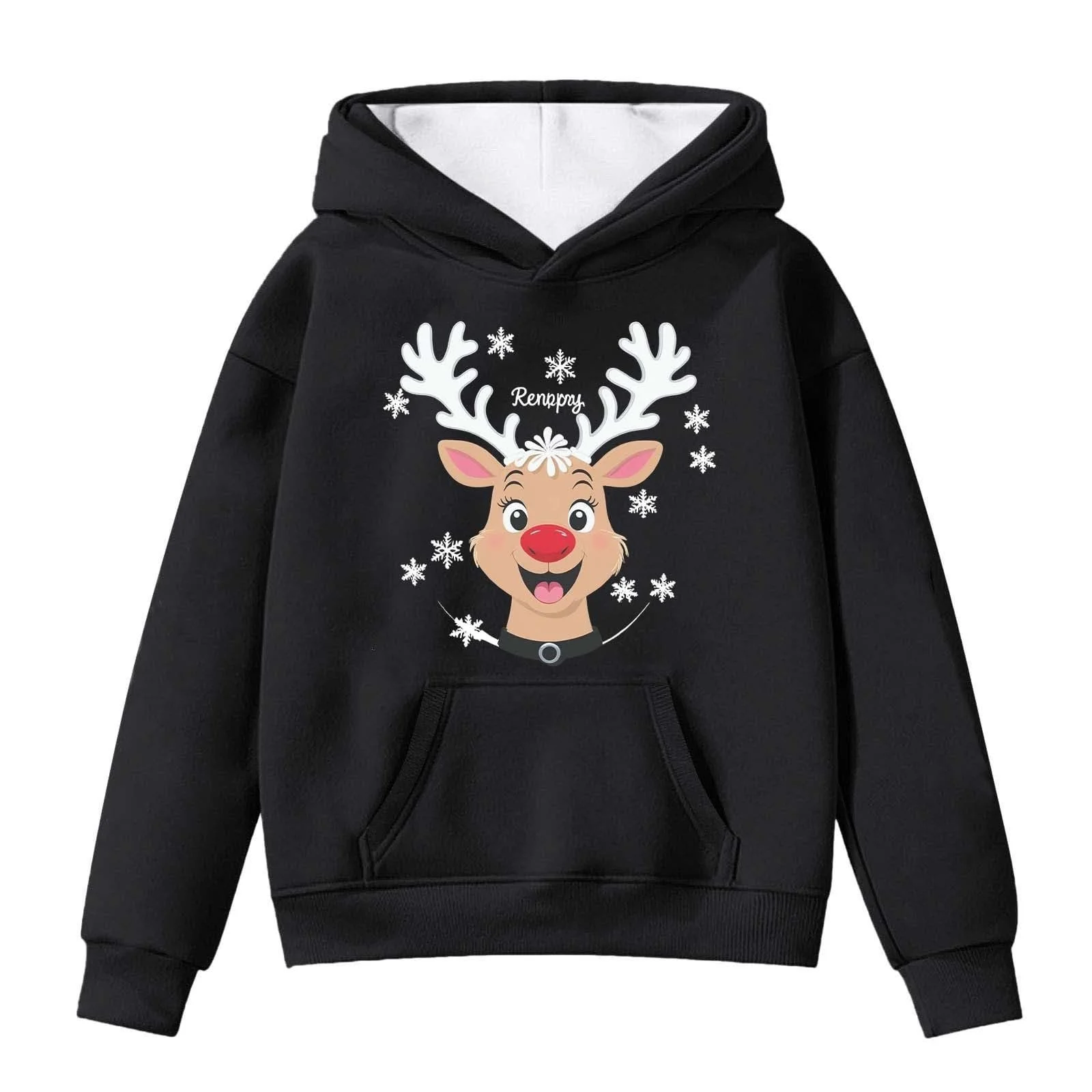 Рождественский худи для девочки, фото №5