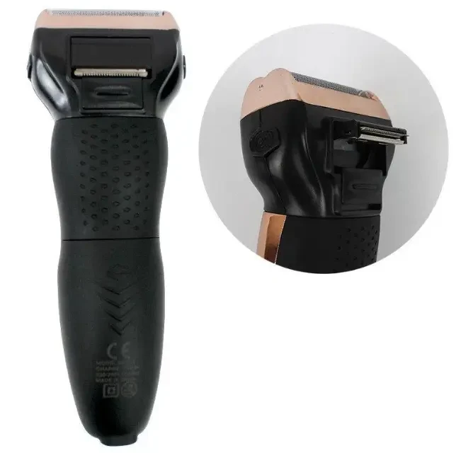 Набор для стрижки Gemei GM 595 Hair Trimmer электробритва триммер с насадками Джемей, фото №5