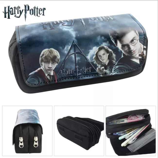 Пеннал шкільний Гаррі Поттер і Дари Смерті Disney 3 відділення 200*100*75 мм, фото №2