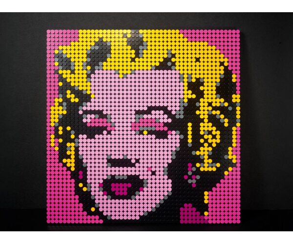 Конструктор LEGO Art Мэрилин Монро Энди Уорхола 31197, фото №6 Конструктор LEGO Art Мэрилин Монро Энди Уорхола 31197, фото №6