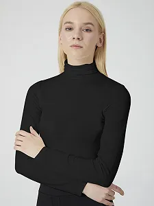 Жіночий гольф LTB Jeans Zepehe Skinny Fit Black - M - Фото 1