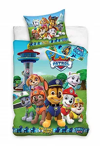 Детское постельное белье Paw Patrol 135 x 200 см, 80 x 80 см, хлопок - Фото 1