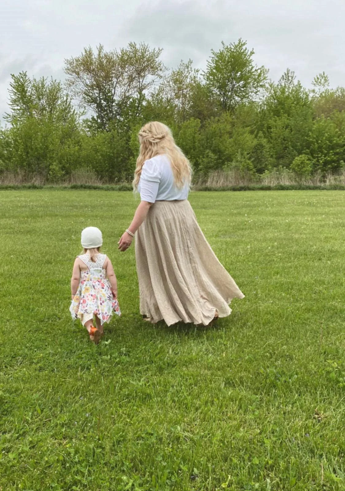 Юбка макси Aeslech Женская летняя юбка до щиколотки с легкой эластичной резинкой на талии, фото №4