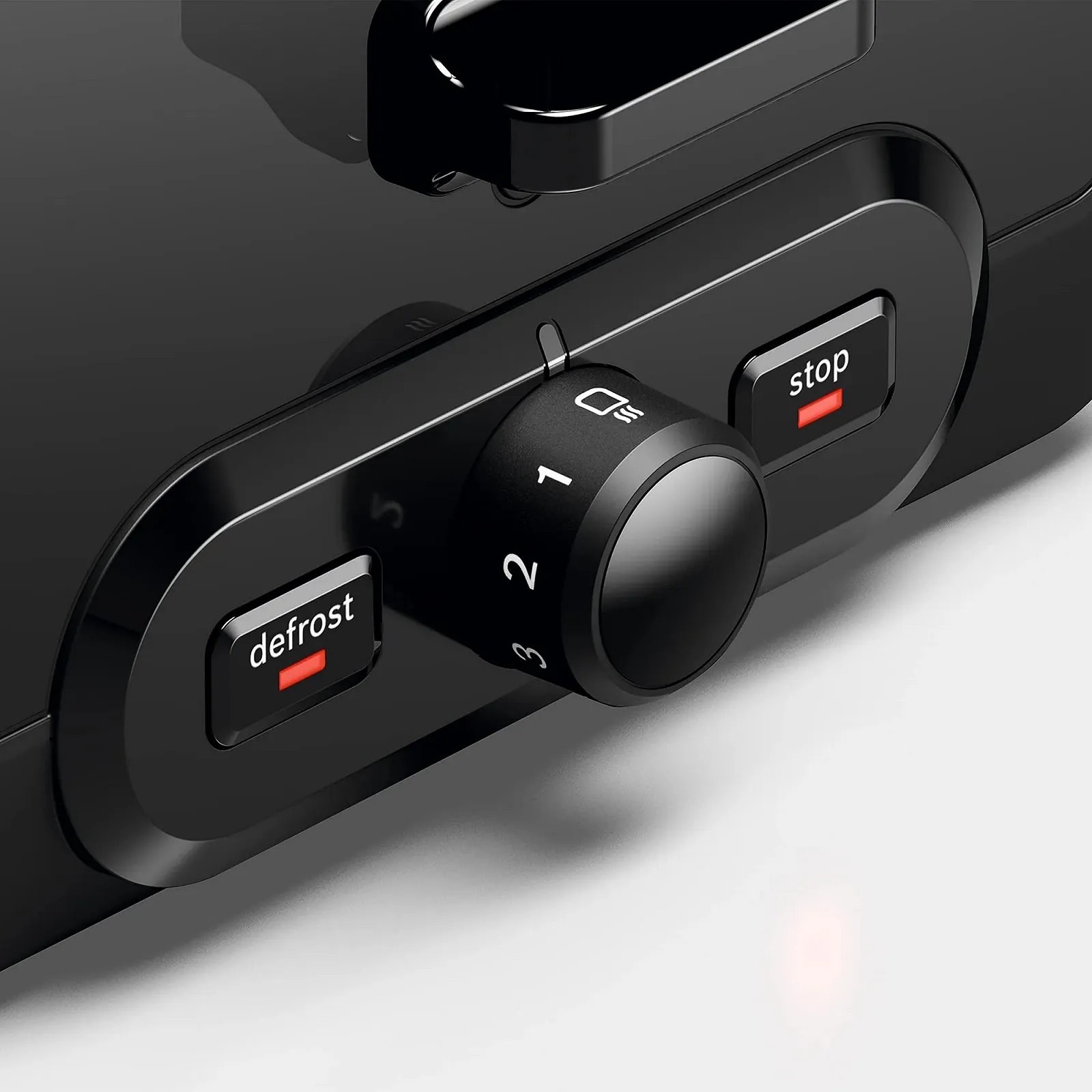 Тостер Bosch DesignLine TAT4P420 970W Черный / Серебристый, фото №8