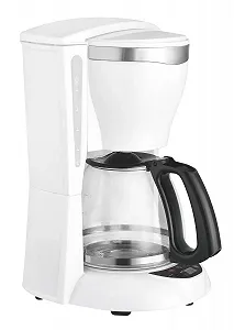 Капельная кофеварка Kalorik TKG CM 1010 CW 1.2 л 800 Вт Белая/Черная synthetic.ua - Фото 1