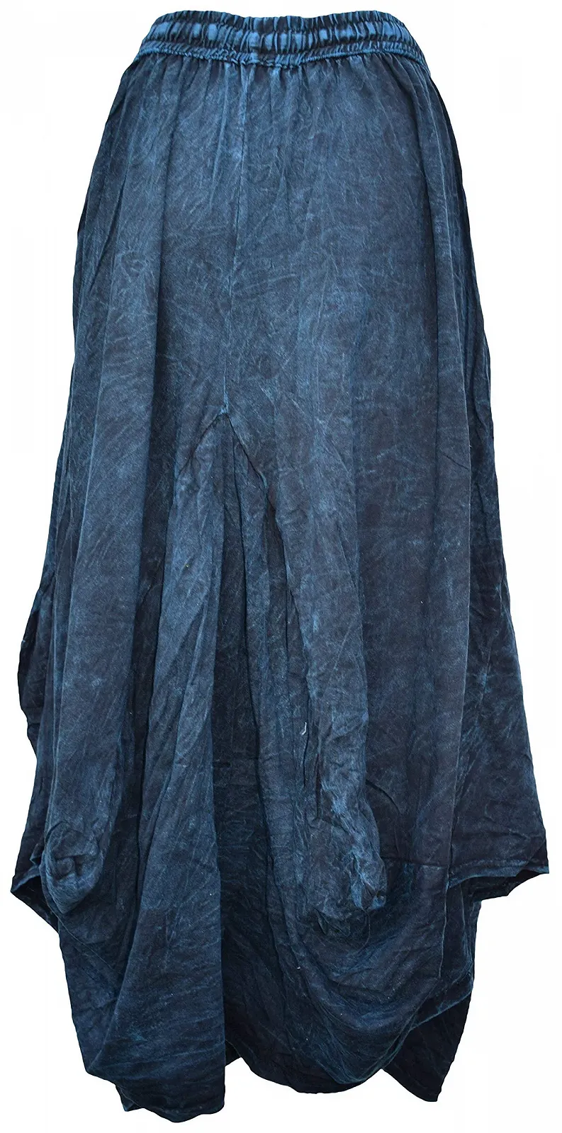 Спідниця Gheri Жіноча Бавовняна Потерті Відкриті Кишені Асиметрична, фото №3