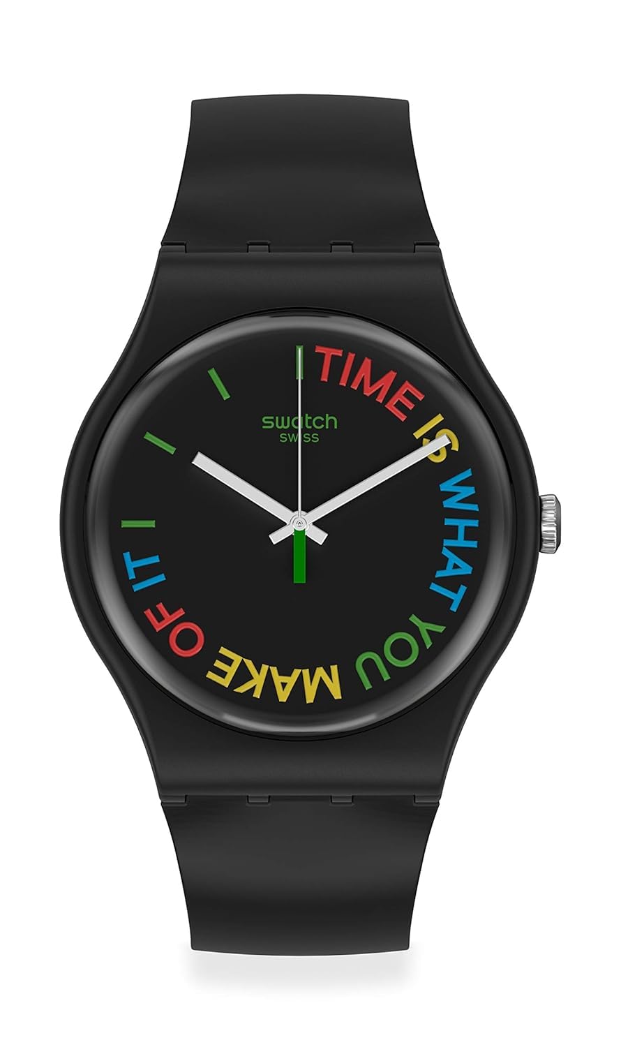 Годинник Swatch New Gent Time is What You Make of it TBC Horloge SO29B103 Strap, фото №1