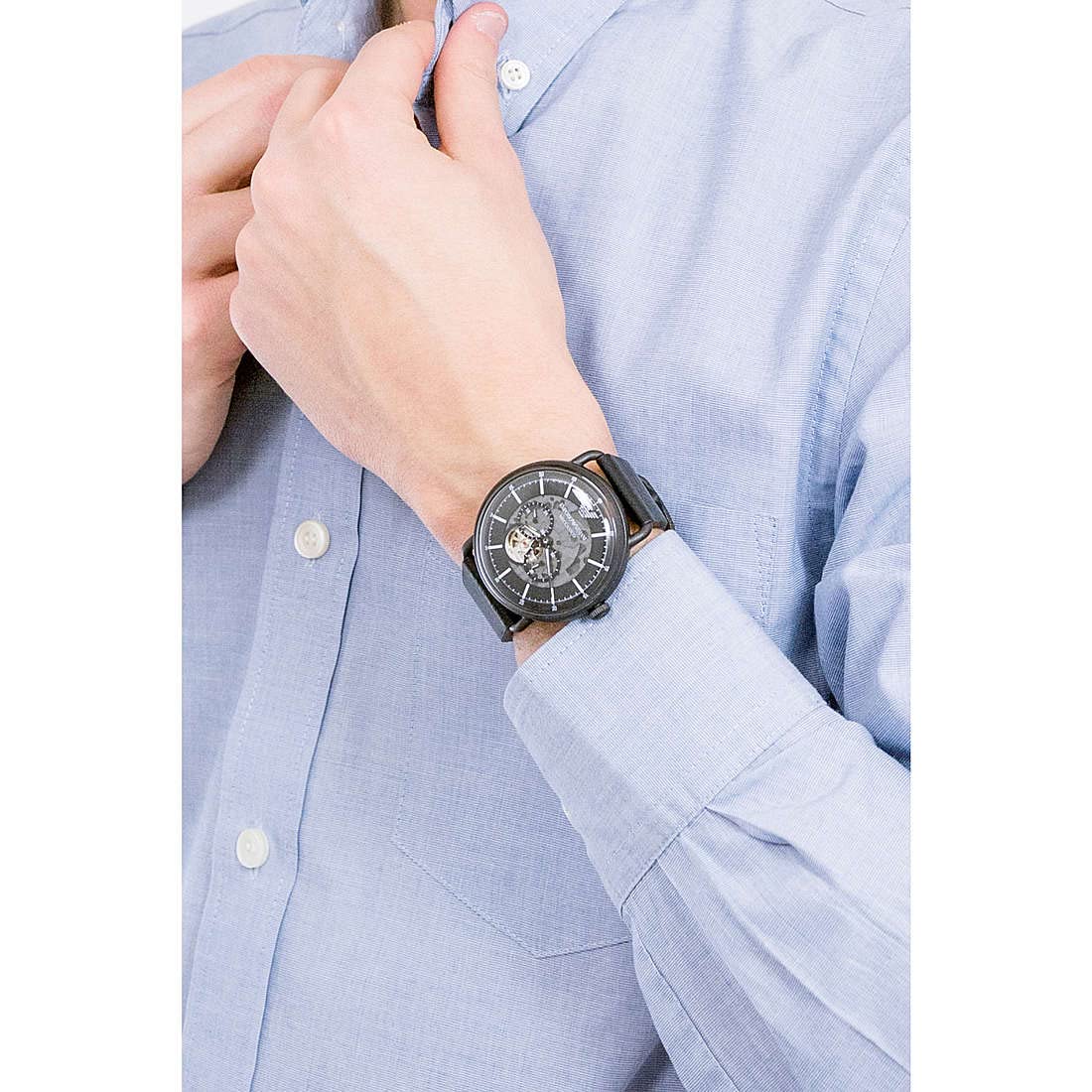 Чоловічий годинник Emporio Armani Automatic Multifunction, фото №7 Чоловічий годинник Emporio Armani Automatic Multifunction, фото №7