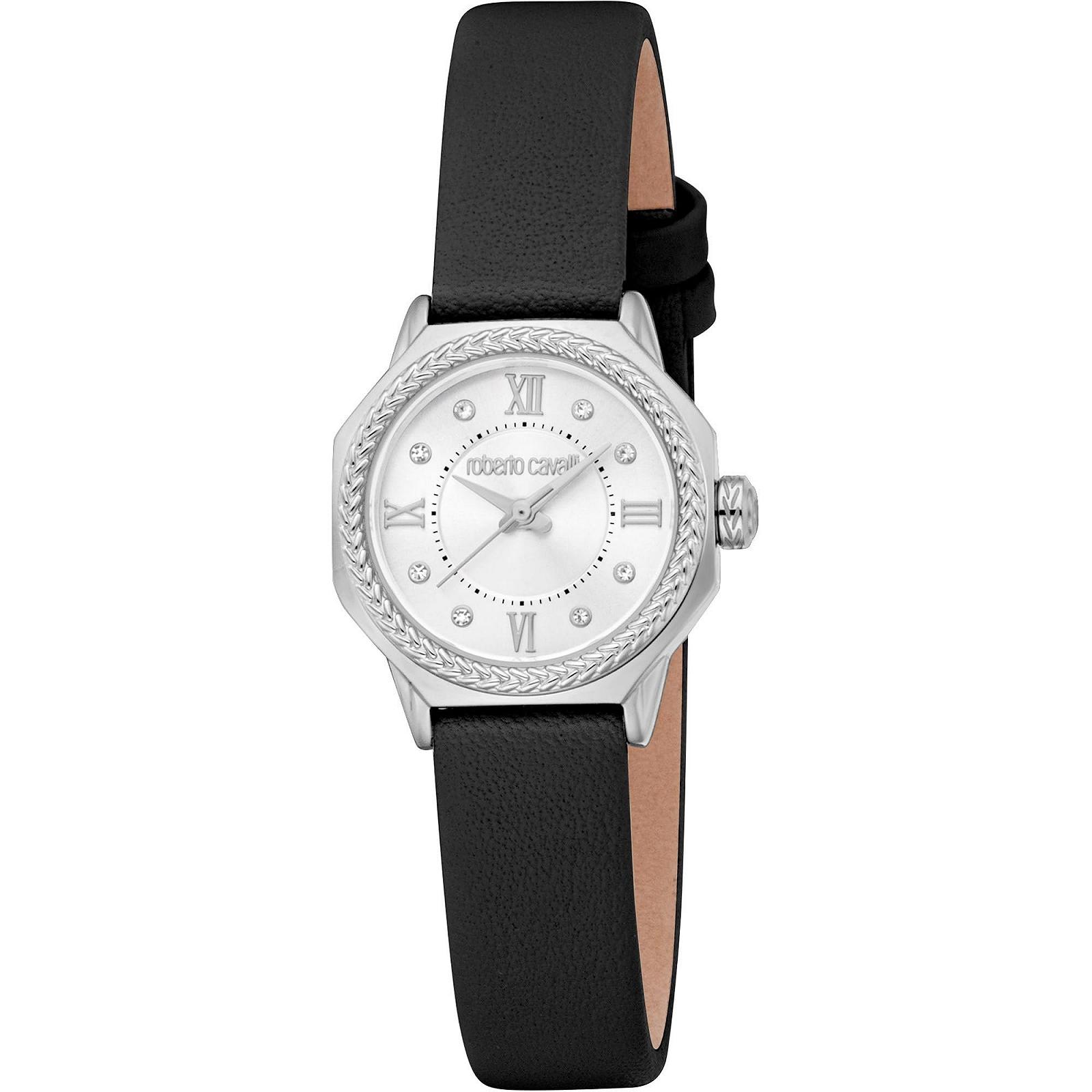 Жіночий аналоговий годинник Roberto Cavalli RC5L122L0015 зі шкіряним ремінцем, фото №1