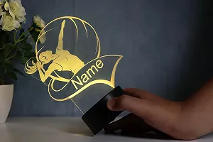 Настольная лампа Волейболист Персонализированная LED Диммируемая synthetic.ua - Фото 1