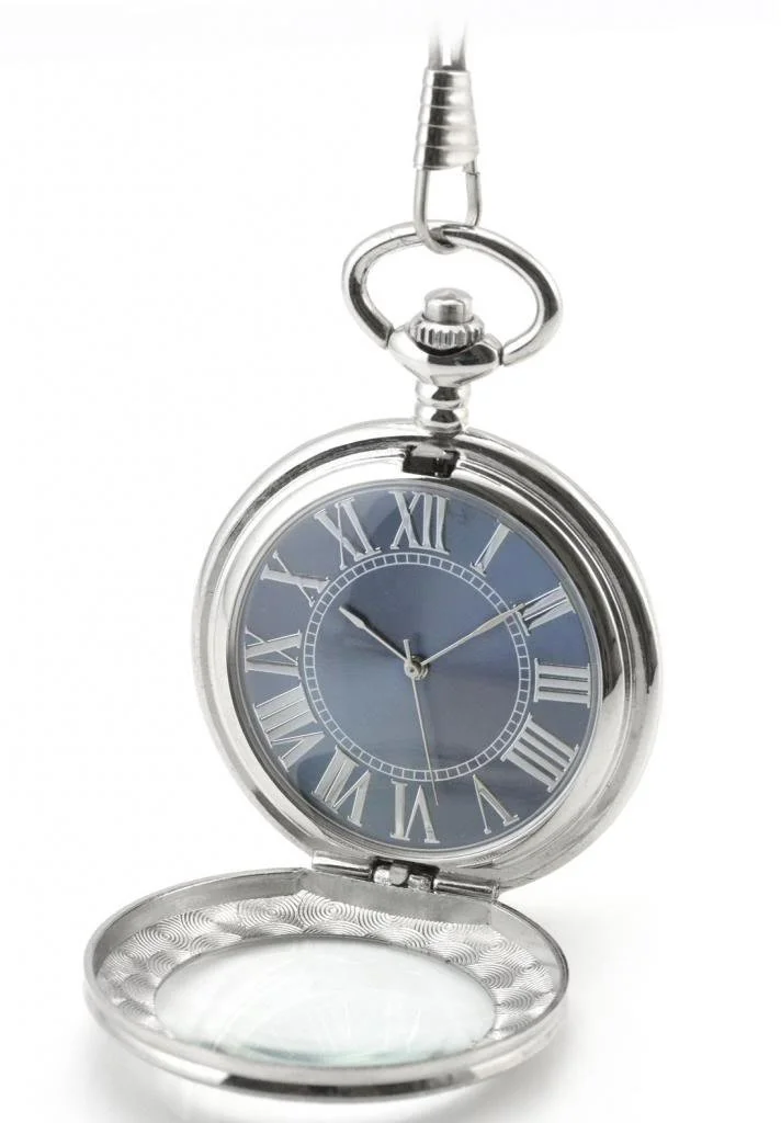 Карманные часы с ручным заводом Unendlich U Fashion Retro Механические Скелетон с цепочкой и увеличительным стеклом Серебристый, серебристый, Античная отделка, фото №2