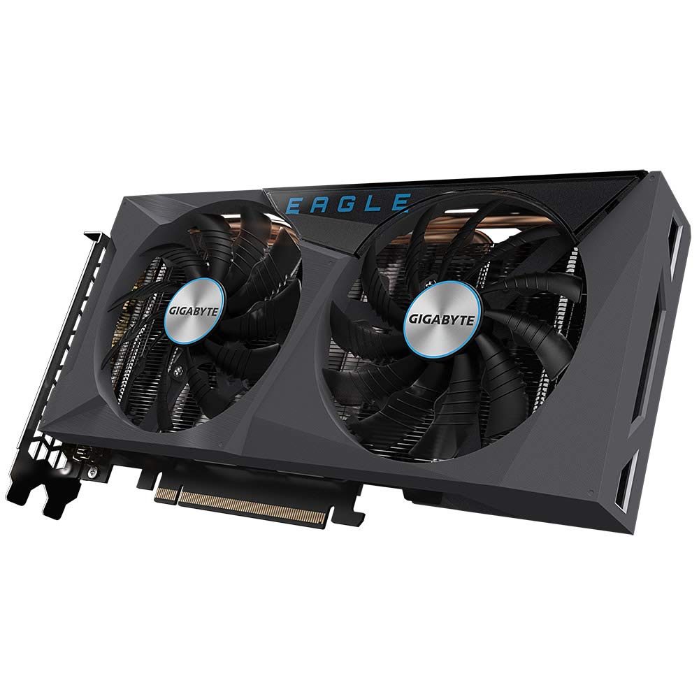 Видеокарта Gigabyte NVIDIA GeForce RTX 3060 Eagle OC V2 - 12GB GDDR6 192-бит PCI-E 4.0 1807MHz RGB, фото №3