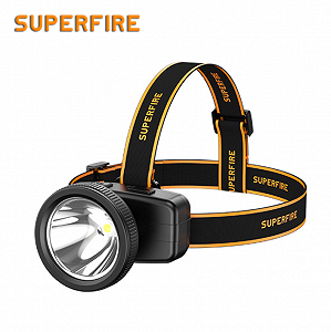 Фонарь налобный аккумуляторный HL55-S SuperFire 300 Lumen IP42 - Фото 1