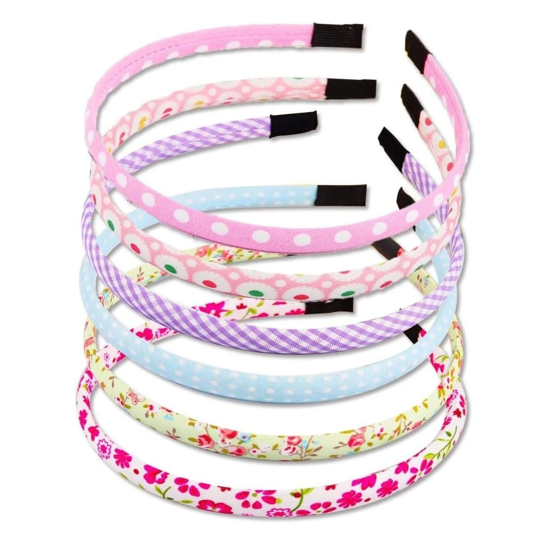 Обруч для дівчинки ясельного віку Квітка, Набір з 6 штук, фото №1 Обруч для дівчинки ясельного віку Квітка, Набір з 6 штук, фото №1