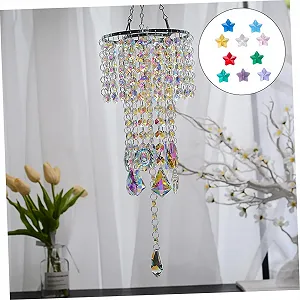 Намистини Зірка SEWACC 14 мм Кристал Різнокольорові 100 шт synthetic.ua - Фото 1