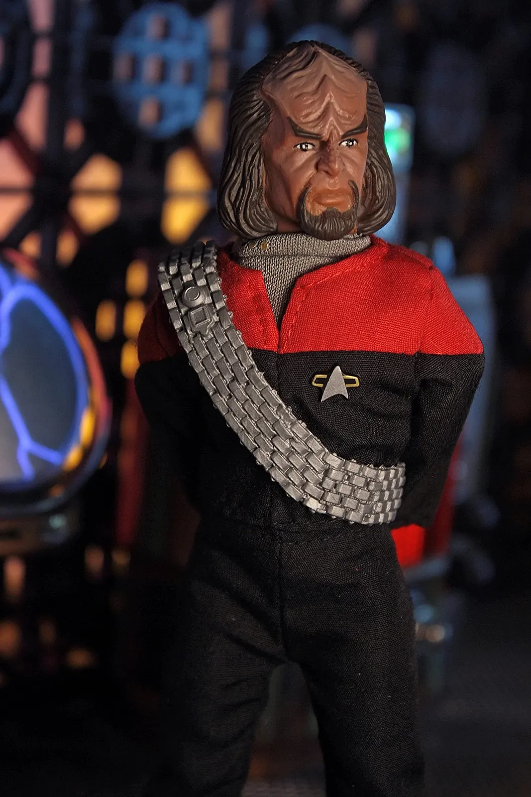 Экшн-фигурка MEGO CORPORATION Star Trek: Deep Space Nine Lt. Worf 8 дюймов, фото №9