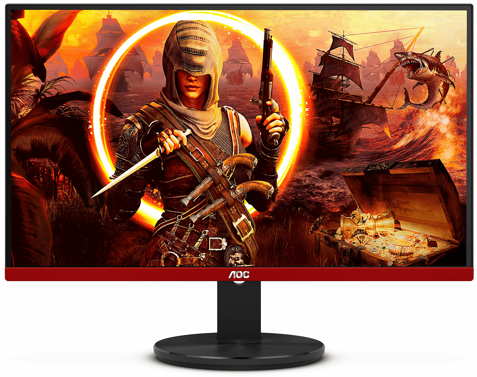 Монитор 23.8" AOC G2490VXA Full HD VA версия на 60 Гц, фото №1