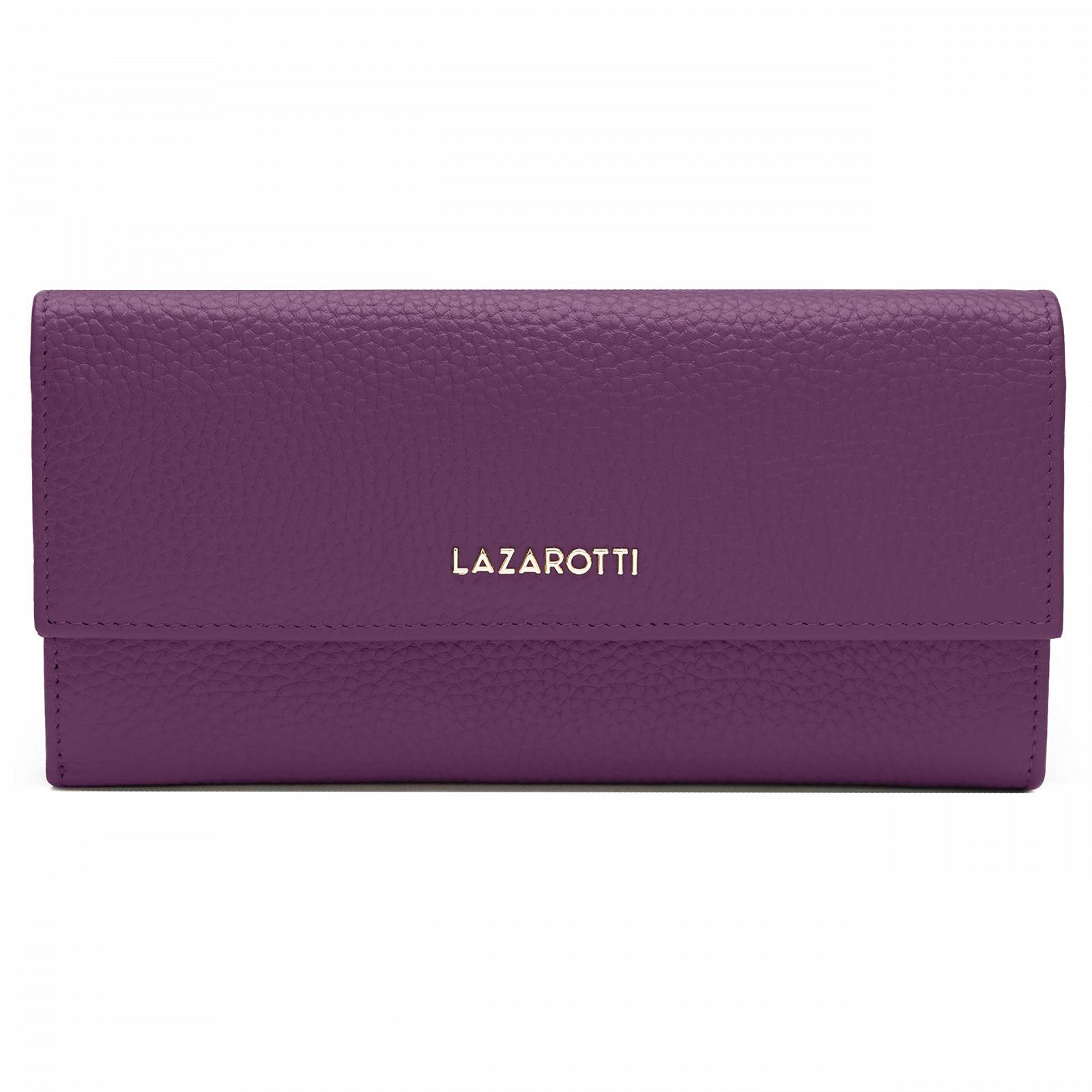 Гаманець Lazarotti Bologna LZ03025 Класичний Стандартний розмір Фіолетовий, фото №1