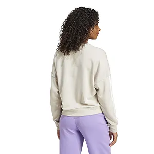 Женская Толстовка adidas Essentials 3-Stripes French Terry (1 шт. в упаковке) synthetic.ua - Фото 1