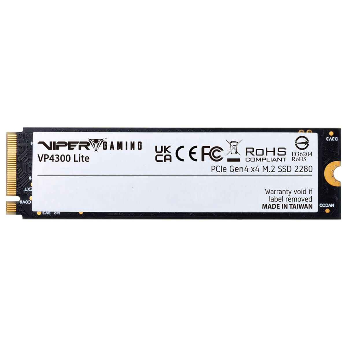 Накопитель SSD 2TB Patriot VP4300 Lite M.2 2280 PCIe 4.0 x4 VP4300L2TBM28H, фото №4