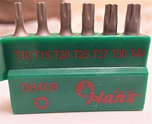 Набор вставок Hans Tools 14", TORX, 8 предметов 06408 - Фото 1