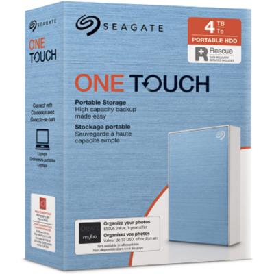 Зовнішній жорсткий диск Seagate 2.5" 4TB One Touch USB 3.2 STKC4000402, фото №8