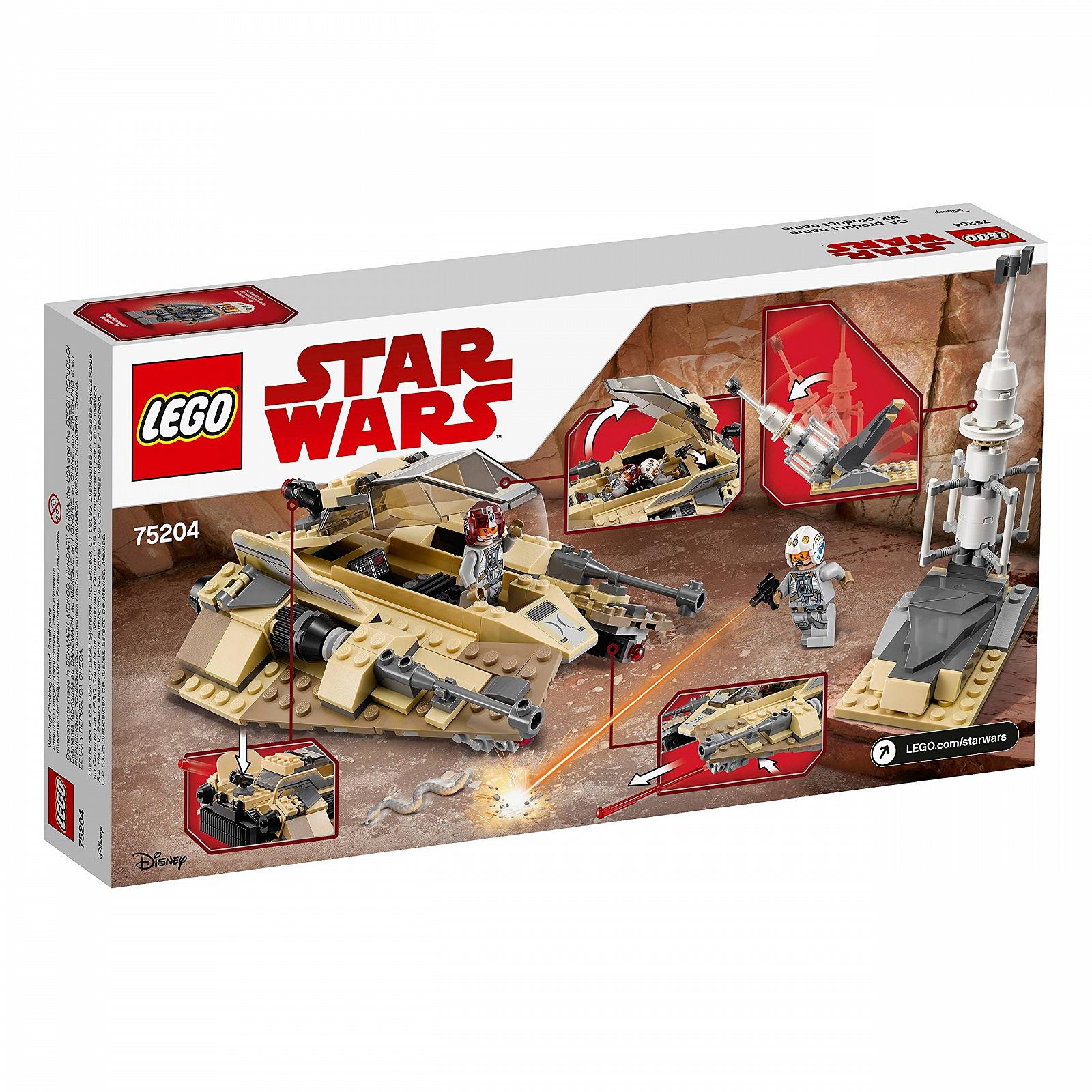 Конструктор LEGO Star Wars Sandspeeder 75204 278 деталей, фото №2