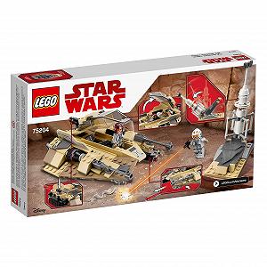 Конструктор LEGO Star Wars Sandspeeder 75204 278 деталей synthetic.ua - Фото 1