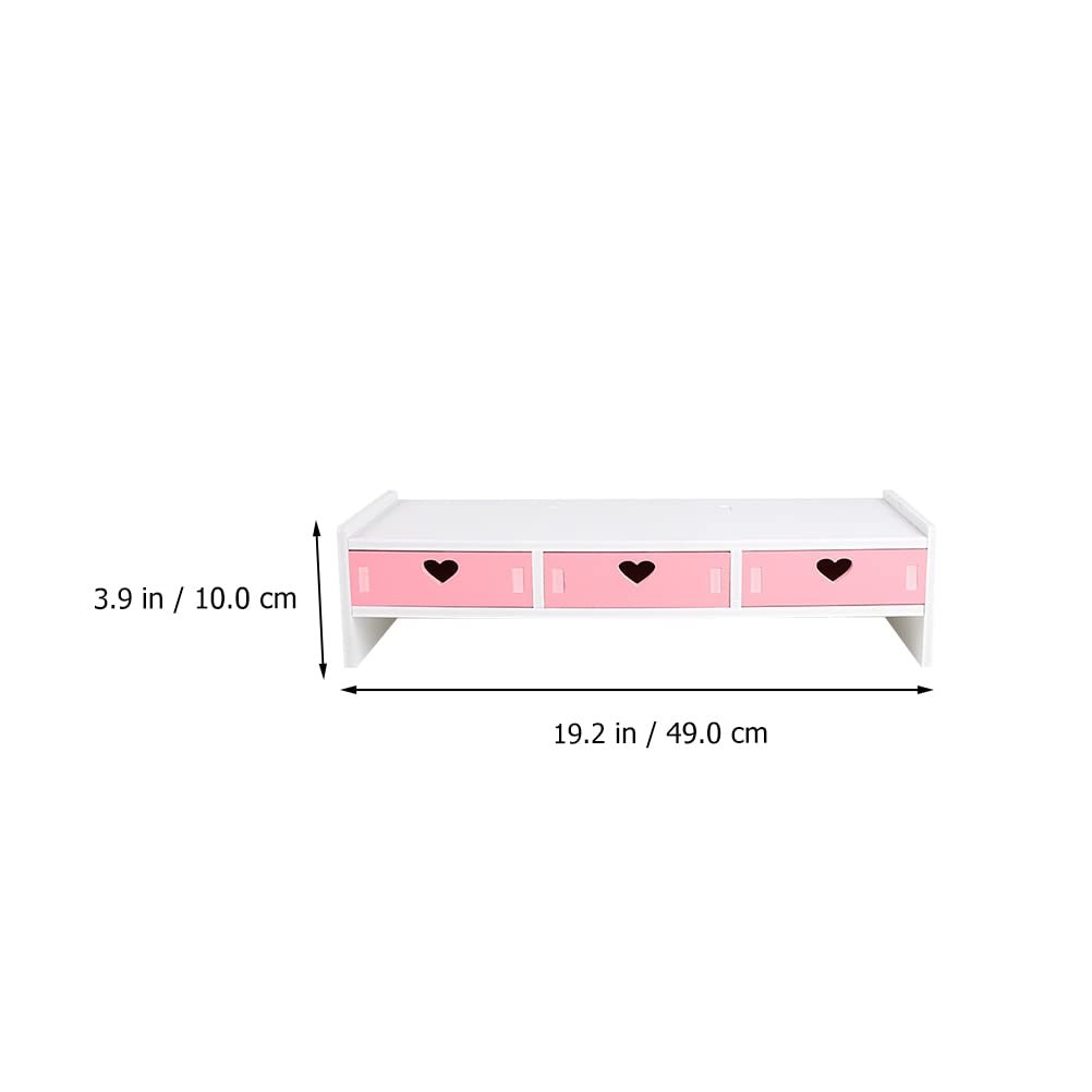 Подставка для ноутбука LIFKOME Плоский Держатель Полезная Полка Настольный Компьютерный Монитор Подставка для ноутбука Аксессуары Подставка Розовая Прочная с ПВХ Ящики для мобильного телефона Подставка для монитора с ящиком, фото №2 Подставка для ноутбука LIFKOME Плоский Держатель Полезная Полка Настольный Компьютерный Монитор Подставка для ноутбука Аксессуары Подставка Розовая Прочная с ПВХ Ящики для мобильного телефона Подставка для монитора с ящиком, фото №2