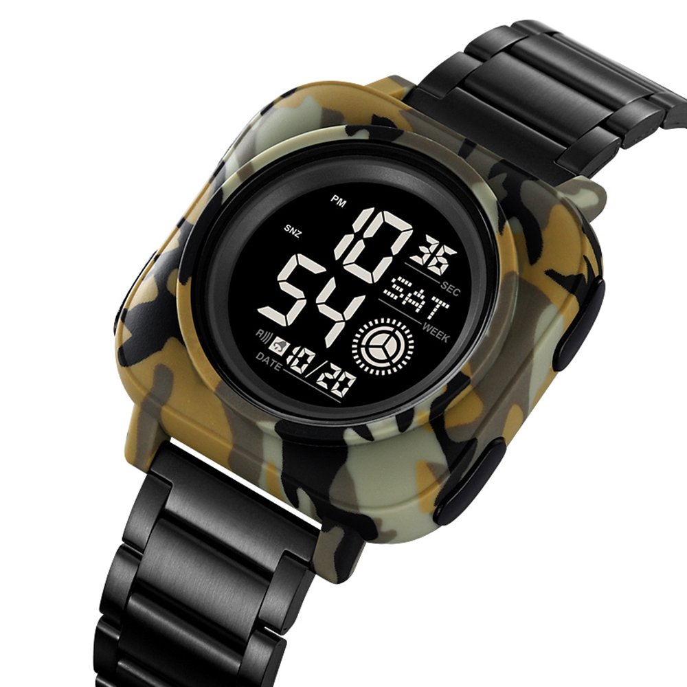 Годинник Skmei 2131 Camo Green, фото №3