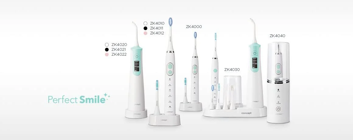 Электрическая звуковая зубная щетка CONCEPT Hausgeräte ZK4011 38 000 колебаний/мин Дорожный чехол Черная, фото №8