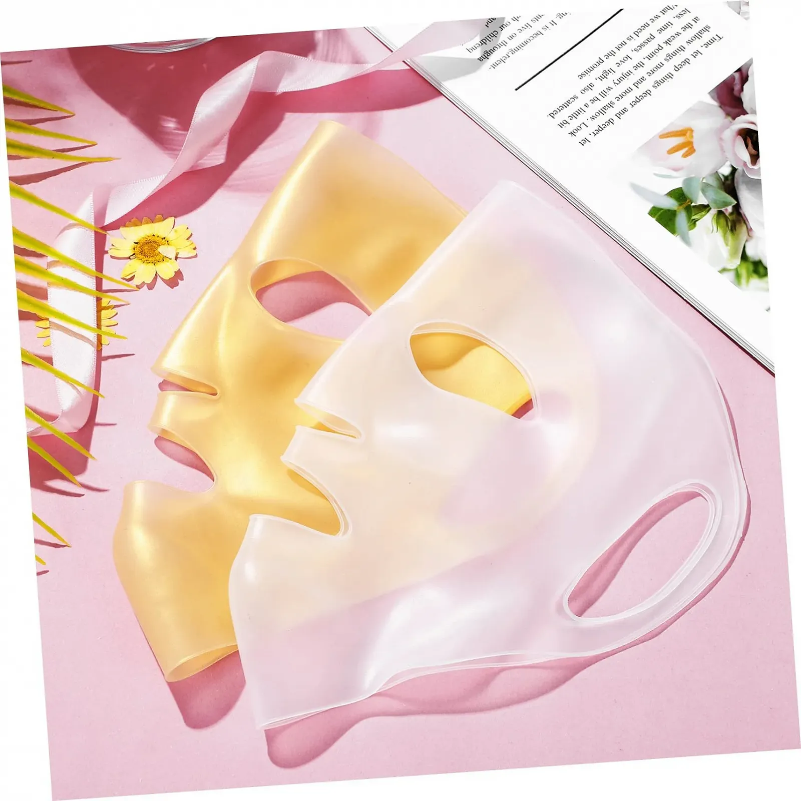 Маска Силіконова Healvian 3 шт. Багаторазова Зволожуюча, фото №4