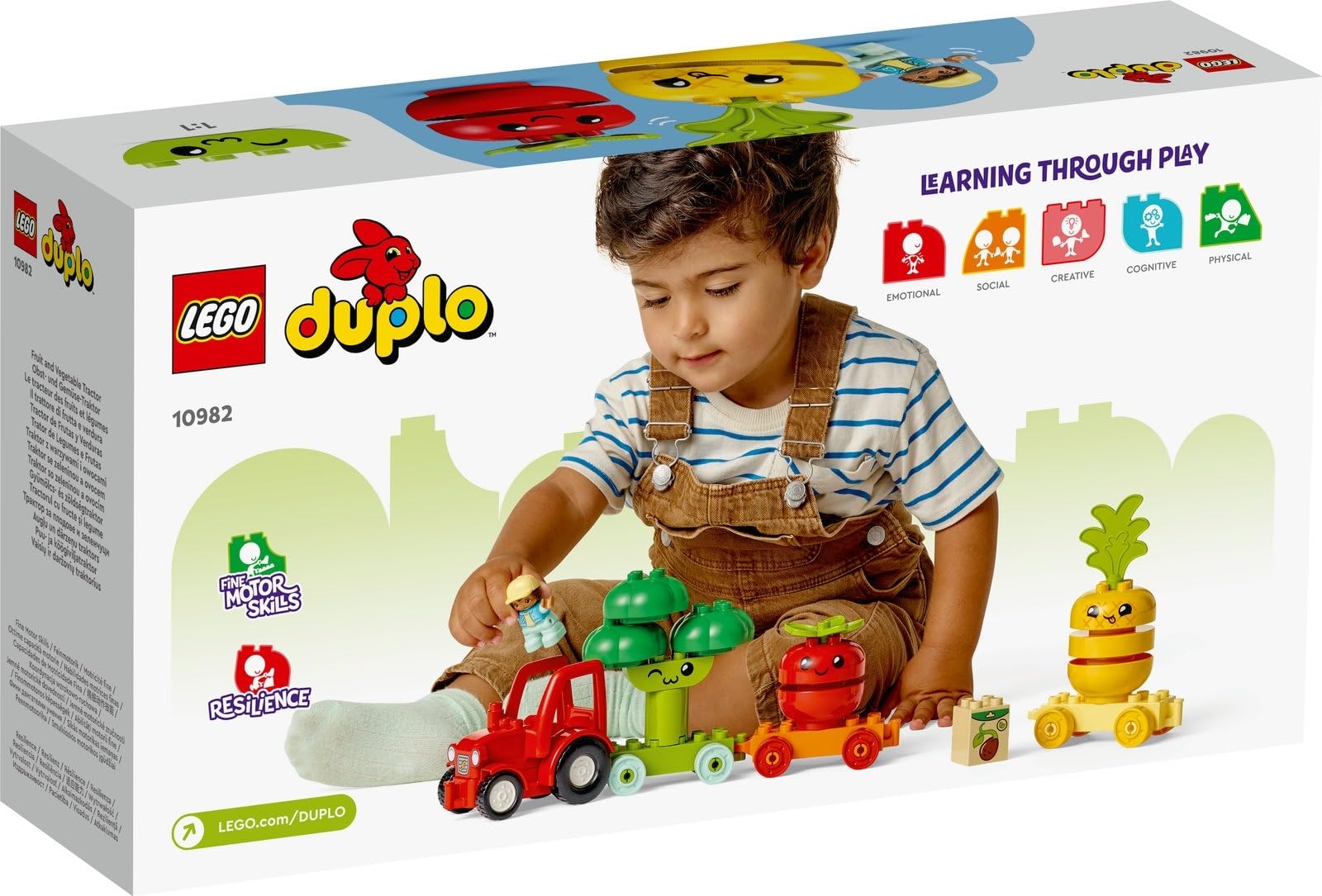 Конструктор Lego Duplo набор из 2: 10984 Органический сад и 10982 Трактор для фруктов и овощей, фото №6 Конструктор Lego Duplo набор из 2: 10984 Органический сад и 10982 Трактор для фруктов и овощей, фото №6