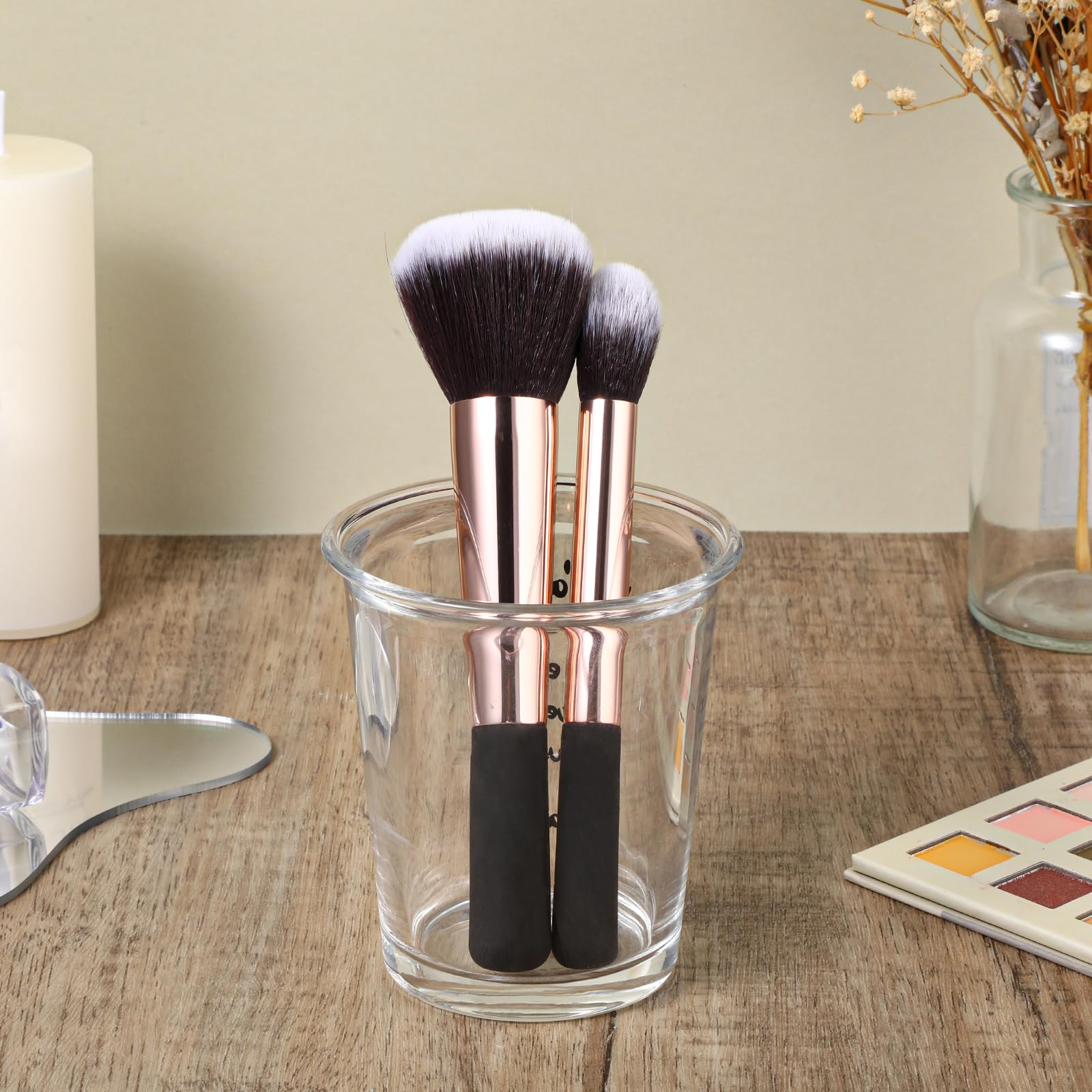 Пензлі Gjinxi Make Up Brush Set для основи, консилера, макіяжу (2 шт.), фото №7