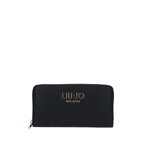 Гаманець LIU JO Caliwen XL zip around чорний AS25LJ13 AA5155 E0033 - Фото 1