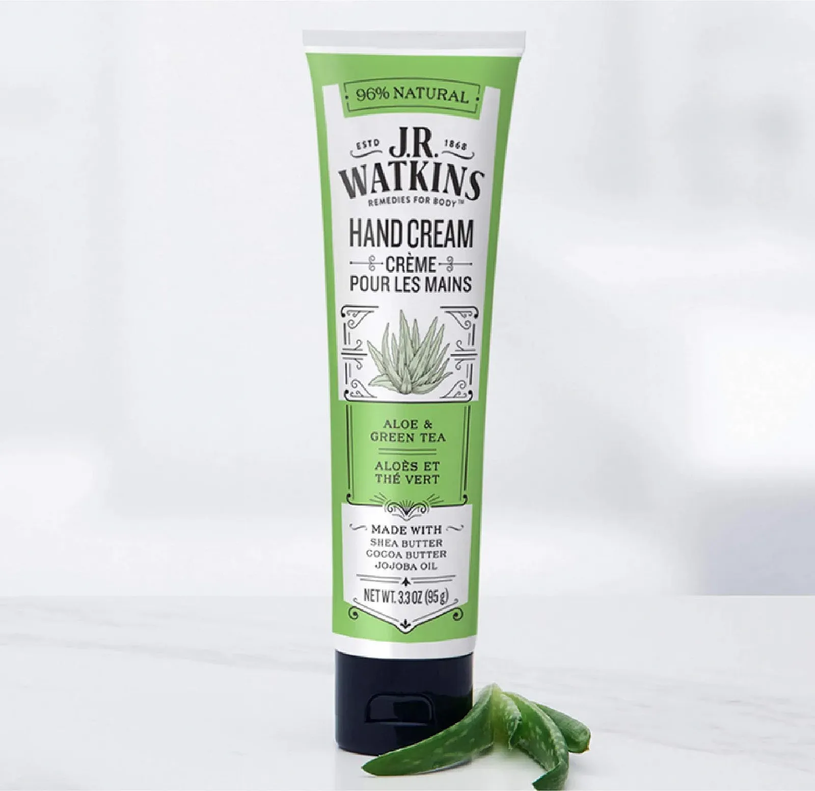 Крем для рук J.R. Watkins Масло Ши Алоэ и Зеленый Чай - 98 мл, фото №2