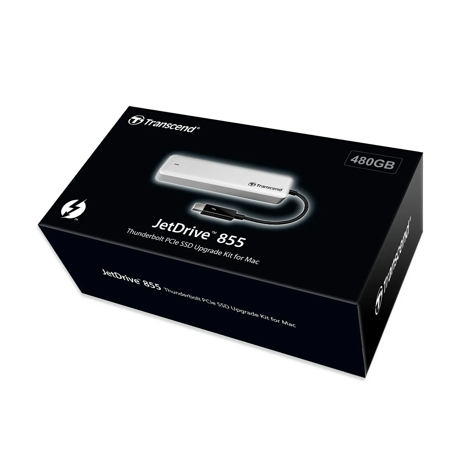 Портативный SSD накопитель Transcend JetDrive 855 TS480GJDM855 480 GB Thunderbolt NVMe PCIe, фото №2 Портативный SSD накопитель Transcend JetDrive 855 TS480GJDM855 480 GB Thunderbolt NVMe PCIe, фото №2