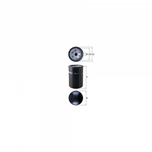 Топливный фильтр KNECHT KC 24 для AUDI FIAT HANOMAG ISUZU IVECO RENAULT SCANIA - Фото 1