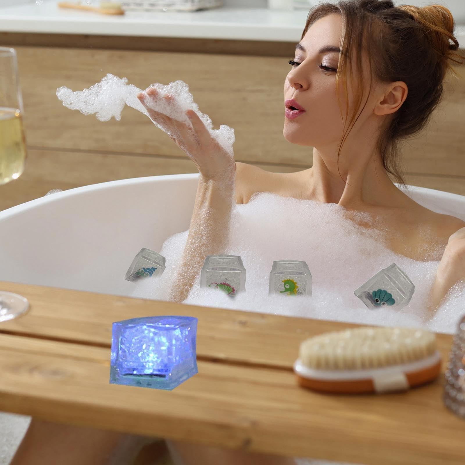 Кубик, що змінює колір, Світиться у воді, фото №3