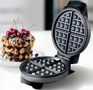 Вафельница электрическая круглая аппарат для пончиков Rainberg RB-2275 3в1 1800 Вт - Фото 1