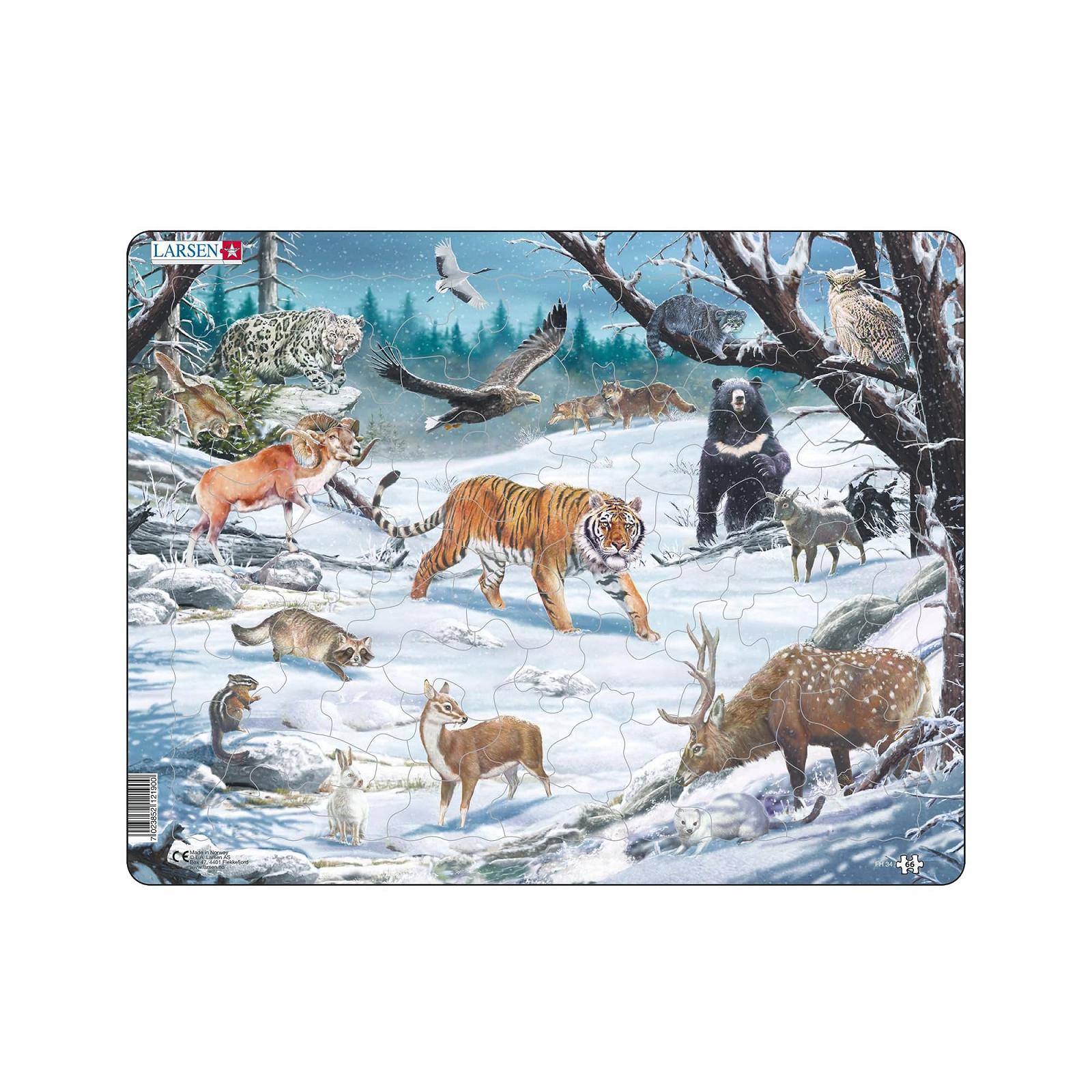Пазл Larsen FH34 Дика природа Сибіру та Північно-Східної Азії, фото №1 Пазл Larsen FH34 Дика природа Сибіру та Північно-Східної Азії, фото №1